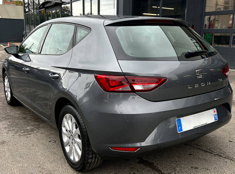 SEAT LEON III 1.6 TDI 105 START & STOP / GPS BLUETOOTH REGULATEUR FEUX LEDS - GARANTIE 1 AN