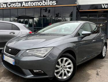 SEAT LEON III 1.6 TDI 105 START & STOP / GPS BLUETOOTH REGULATEUR FEUX LEDS - GARANTIE 1 AN