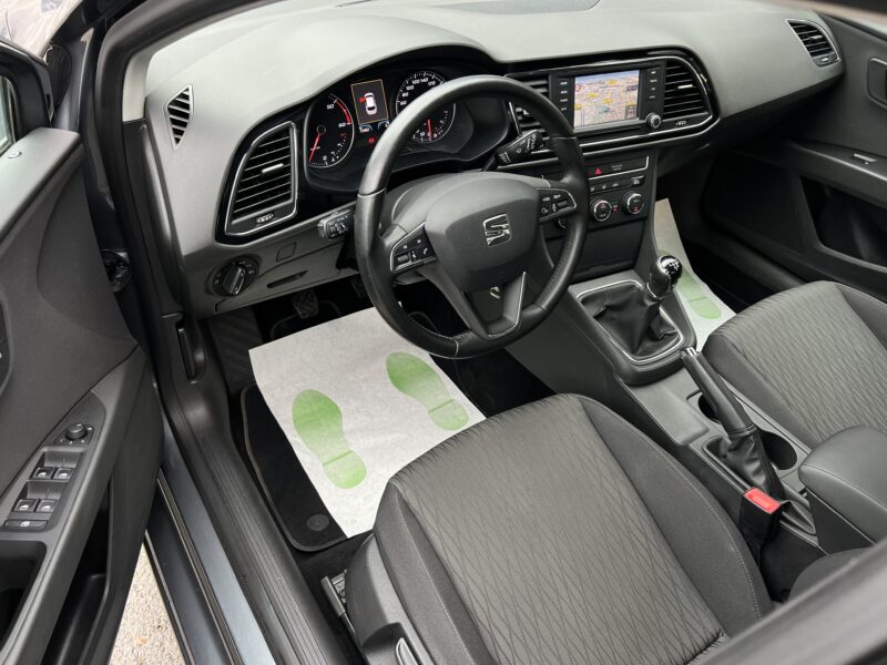 SEAT LEON III 1.6 TDI 105 START & STOP / GPS BLUETOOTH REGULATEUR FEUX LEDS - GARANTIE 1 AN