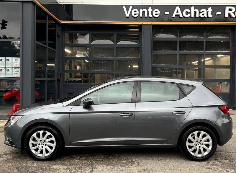 SEAT LEON III 1.6 TDI 105 START & STOP / GPS BLUETOOTH REGULATEUR FEUX LEDS - GARANTIE 1 AN