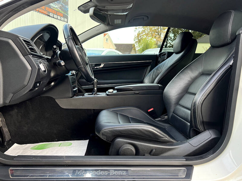 MERCEDES CLASSE E COUPE IV 200 CGI 1.8 BLUEEFFICIENCY 184 Cv 1ERE MAIN / CRIT AIR 1 - Garantie1an