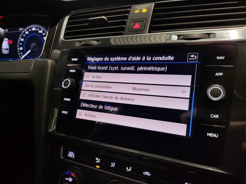 VOLKSWAGEN GOLF 7 VII 2.0 TDi 150cv PACK R-LINE TOIT OUVRANT / VIRTUAL COCKPIT / DSG7