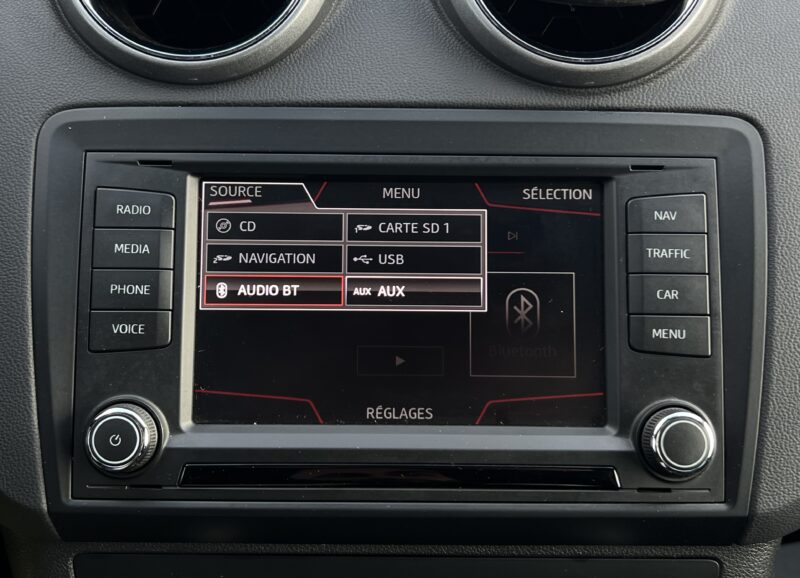 SEAT IBIZA IV PHASE 2 FR 1.2 TSI 110 1ERE MAIN / 57 200 Kms GPS TACTILE LEDS XENONS - GARANTIE 1 AN