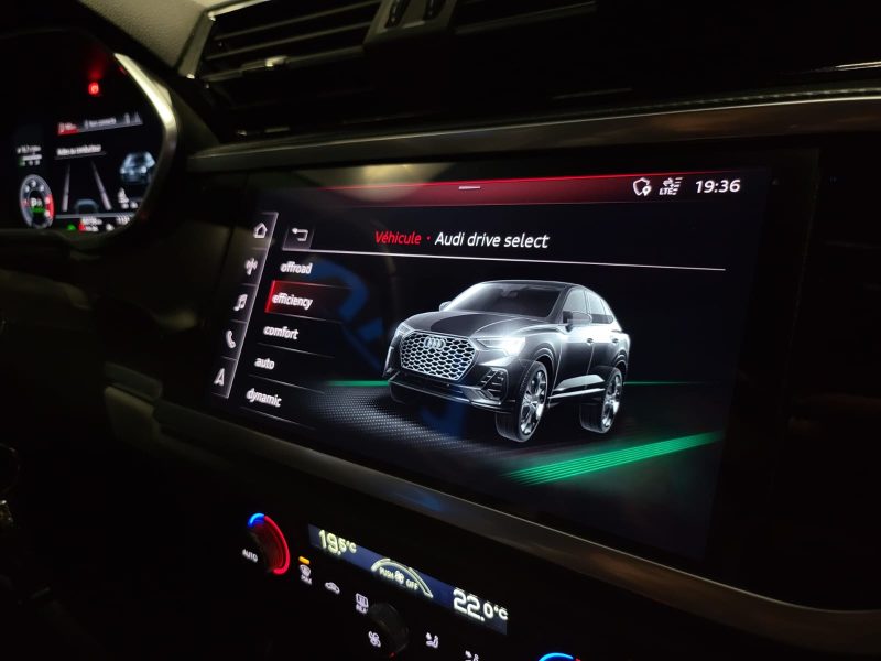 AUDI Q3 Sportback 35 TDI 2.0 150 S LINE S TRONIC TOIT OUVRANT / SIEGES ELETRIQUES /  ENTRETIEN AUDI