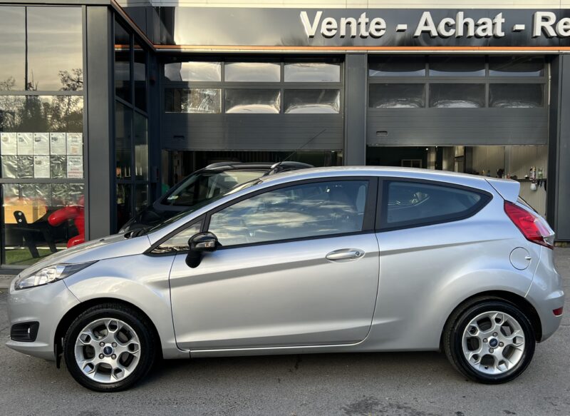 FORD FIESTA 5 V PHASE 2 II 1.0 ECOBOOST 100 Cv 77 400 Kms / BLUETOOTH CRIT AIR 1 - GARANTIE 1 AN