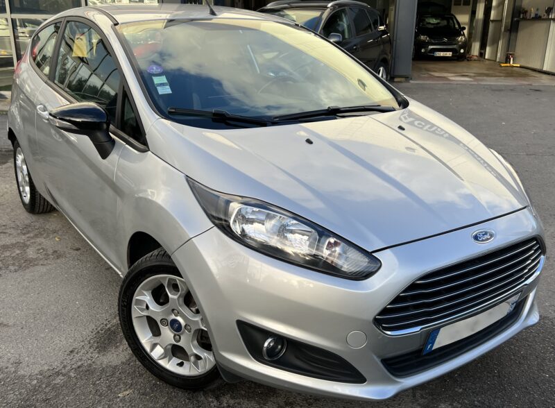 FORD FIESTA 5 V PHASE 2 II 1.0 ECOBOOST 100 Cv 77 400 Kms / BLUETOOTH CRIT AIR 1 - GARANTIE 1 AN