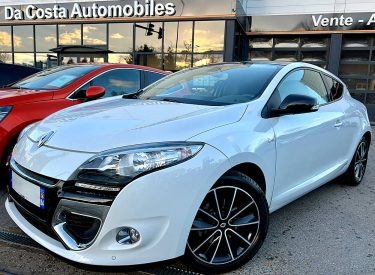RENAULT MEGANE 3 COUPE PHASE 2 BOSE 1.6 DCI 130 Cv TOIT PANO GPS CAMERA BLUETOOTH - GARANTIE 1 AN
