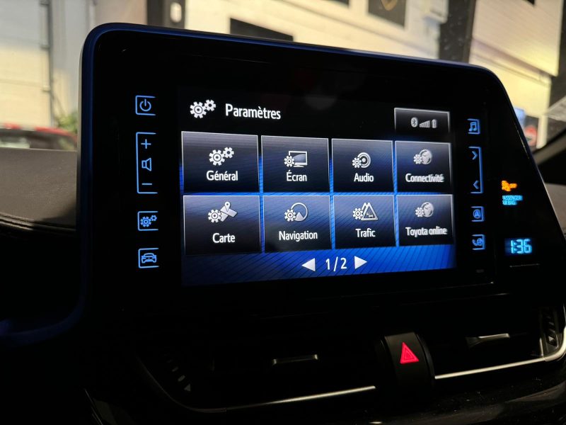 CH-R 1.8 Hybrid 122cv GRAPHIC CAMERA / KEYLESS / SIEGES CHAUFFANT / PARK ASSIST