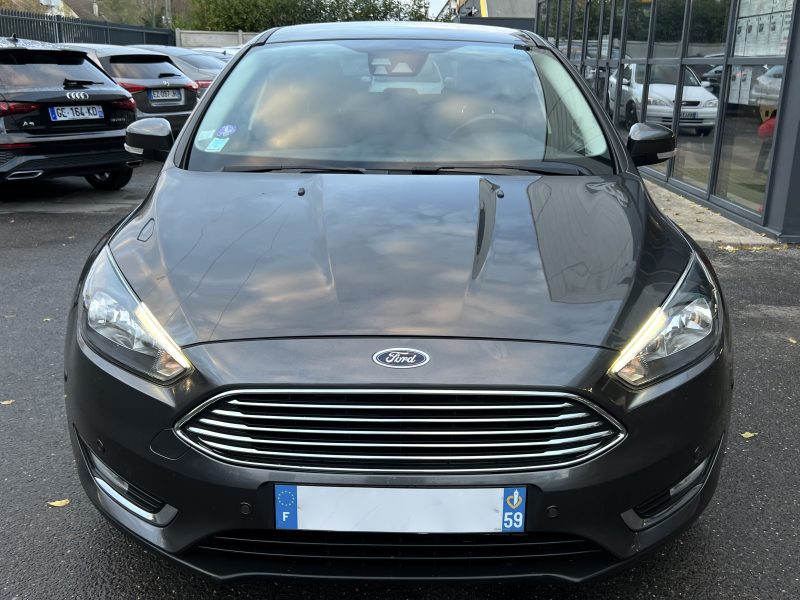 FORD FOCUS III PHASE 2 TITANIUM 1.0 ECOBOOST 125 S&S 1ERE MAIN / GPS KEYLESS PARK ASSIST Garantie1an