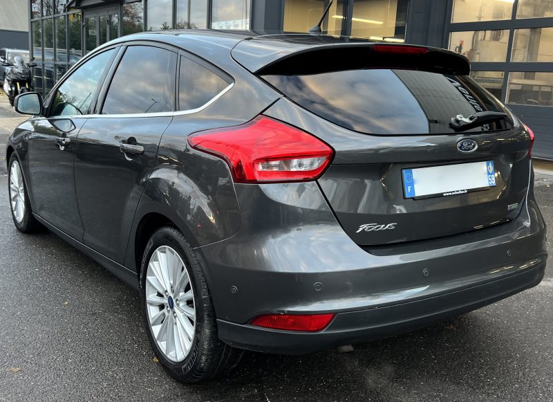 FORD FOCUS III PHASE 2 TITANIUM 1.0 ECOBOOST 125 S&S 1ERE MAIN / GPS KEYLESS PARK ASSIST Garantie1an