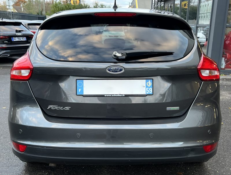 FORD FOCUS III PHASE 2 TITANIUM 1.0 ECOBOOST 125 S&S 1ERE MAIN / GPS KEYLESS PARK ASSIST Garantie1an