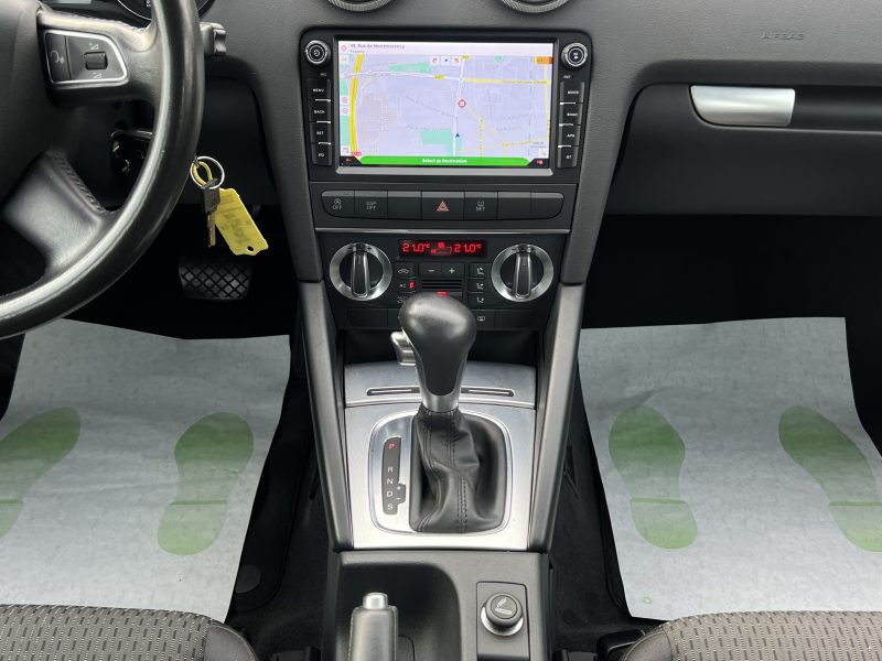 AUDI A3 II PHASE 2 SPORTBACK 1.6 TDI 105 Cv BOITE AUTOMATIQUE / 78 300 Kms - GARANTIE 1 AN