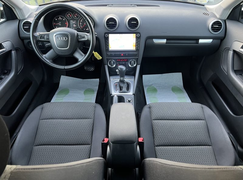 AUDI A3 II PHASE 2 SPORTBACK 1.6 TDI 105 Cv BOITE AUTOMATIQUE / 78 300 Kms - GARANTIE 1 AN