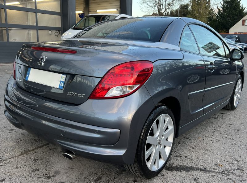 PEUGEOT 207 CC PHASE 2 Finition FELINE 1.6 VTI 120 Cv 72 700 Kms BOITE AUTO CUIR GPS - GARANTIE 1 AN