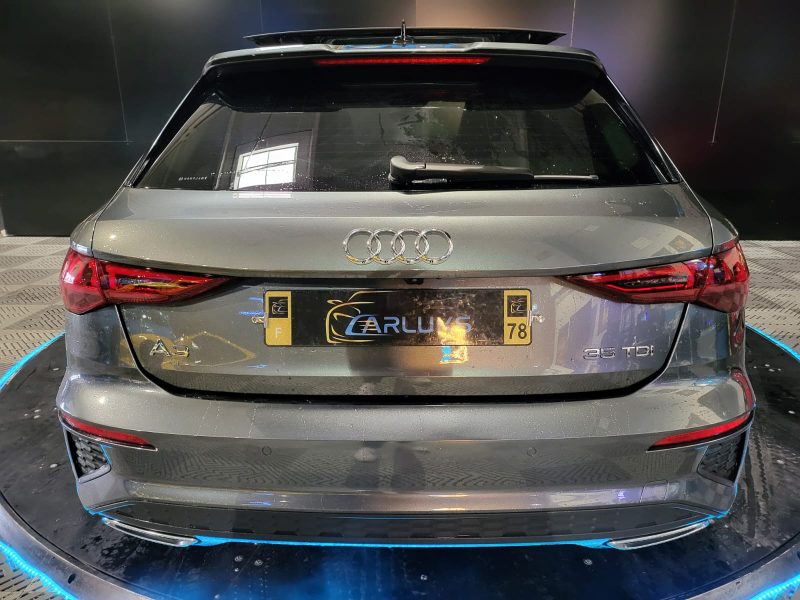 AUDI A3 SPORTBACK 35 TDI 150cv S-Line S-Tronic7 // APPLE CARPLAY/TOIT OUVRANT/CAMERA DE RECUL