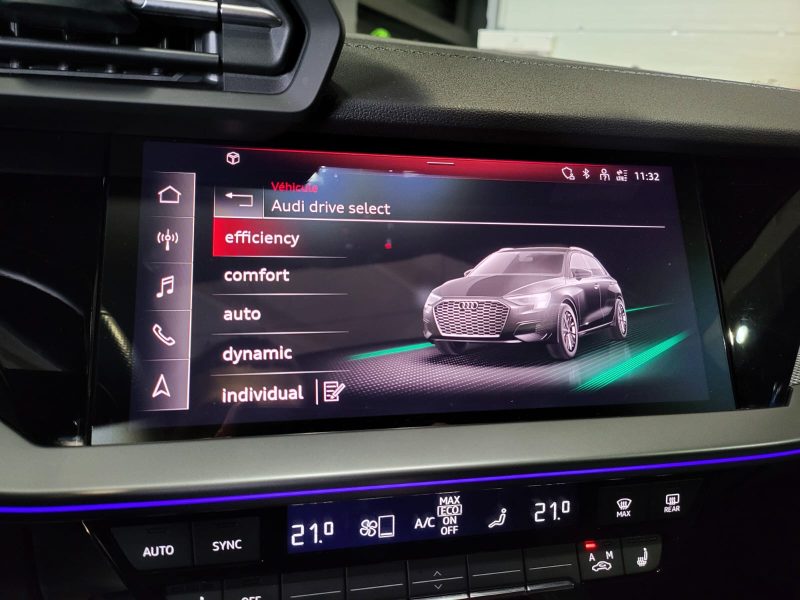 AUDI A3 SPORTBACK 35 TDI 150cv S-Line S-Tronic7 // APPLE CARPLAY/TOIT OUVRANT/CAMERA DE RECUL