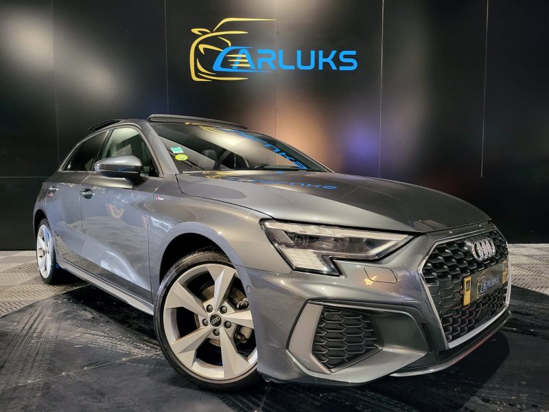 AUDI A3 SPORTBACK 35 TDI 150cv S-Line S-Tronic7 // APPLE CARPLAY/TOIT OUVRANT/CAMERA DE RECUL