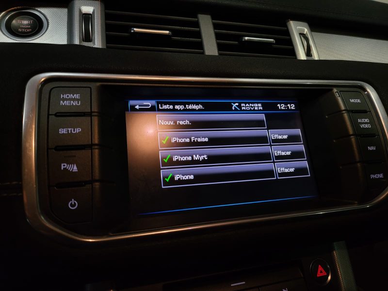 LAND ROVER RANGE ROVER EVOQUE 2.2 SD4 190cv Dynamic BVA // TOIT PANORAMIQUE/SIEGES CHAUFFANT/CAMERA 