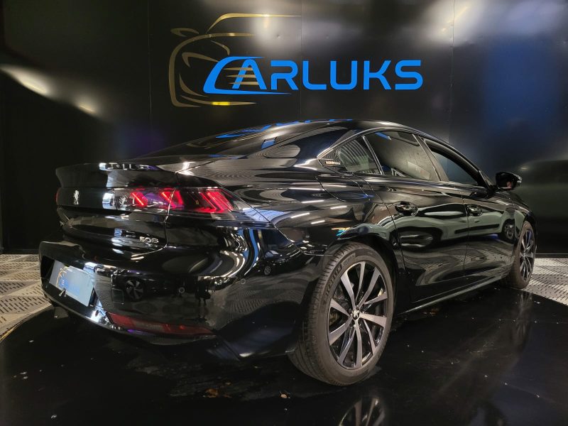 PEUGEOT 508 2.0 HDI 180 CV EAT8 GT LINE / CARPLAY / VIRTUAL COCKPIT / DETECTEUR D'ANGLE MORT