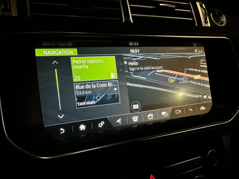 LAND ROVER RANGE ROVER 4.4 SDV8 340cv LWB Vogue // TOIT OUVRANT/VOLANTCHAUFFANT/CAMERA 360°