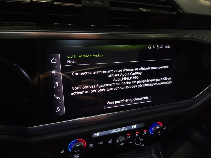 AUDI Q3 SPORTBACK 35 TFSI Mild Hybrid 150cv S-LINE TOIT OUVRANT / VIRTUAL / ANGLE MORT