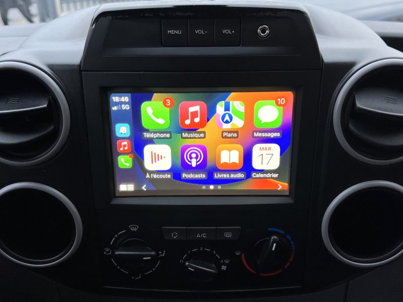 CITROEN BERLINGO II PHASE 3 CABINE APPROFONDIE XL 1.6 HDI 100 / 5 PLACES GPS CARPLAY - GARANTIE 1 AN