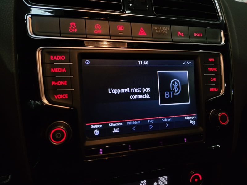 VOLKSWAGEN POLO V GTI 1.8 TSI 192cv DSG7 / APPLE CARPLAY/PHARES LEDS/PALETTES AU VOLANT