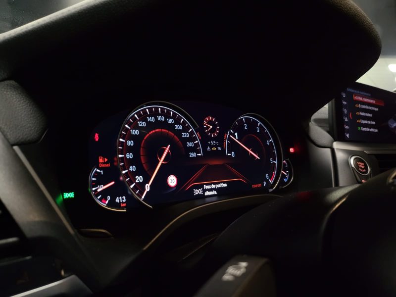 BMW X3 18d sDrive 150CH LUXURY / TOIT OUVRANT + TETE HAUTE + CAMERA 360