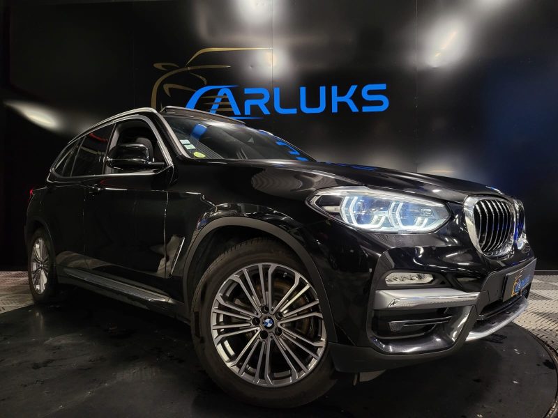 BMW X3 18d sDrive 150CH LUXURY / TOIT OUVRANT + TETE HAUTE + CAMERA 360