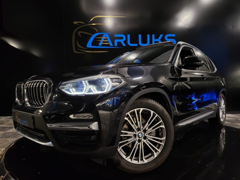 BMW X3 18d sDrive 150CH LUXURY / TOIT OUVRANT + TETE HAUTE + CAMERA 360