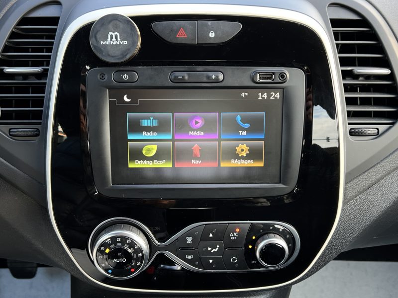RENAULT CAPTUR PHASE 2 INTENS 0.9 TCE 90 Cv ECRAN TACTILE CRIT AIR 1 / 23 023 Kms - GARANTIE 1 AN 