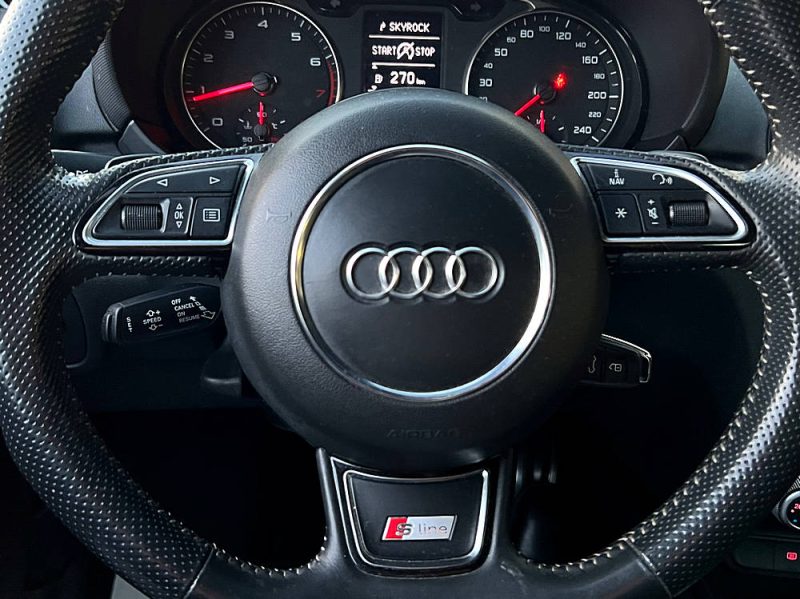 AUDI A1 PHASE 2 SPORTBACK S-LINE 1.4 TFSI 125 Cv S-TRONIC 7 / CRIT AIR 1 - GARANTIE 1 A