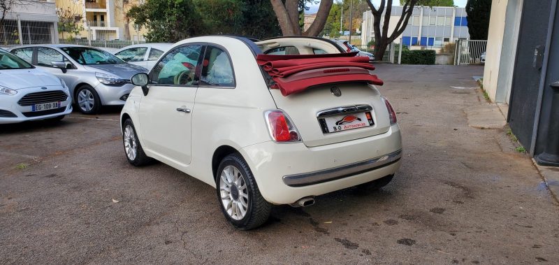 Fiat 500 cabriolet 1.2 Mpi 69 ch citadine,