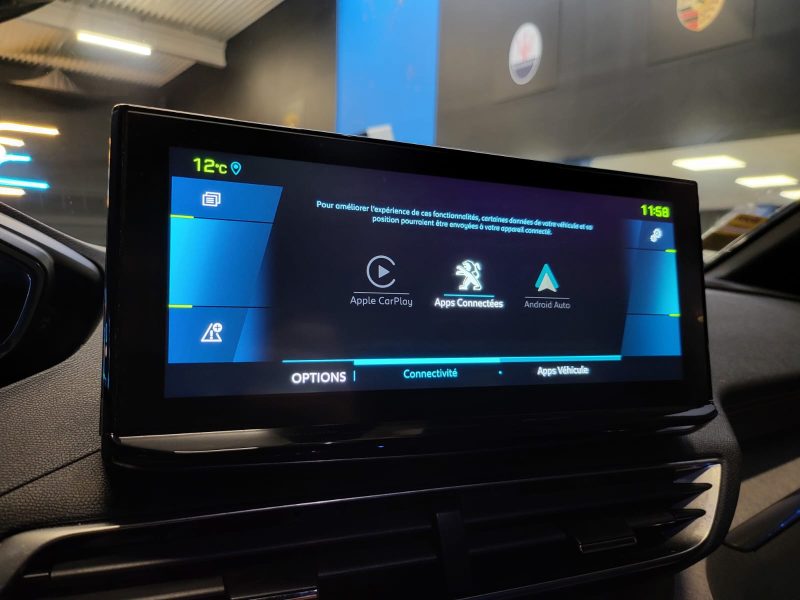 PEUGEOT 3008 HYBRID4 225cv GT PACK TOIT OUVRANT / CUIR COMPLET ELEC A MEMOIRE CHAUFFANT