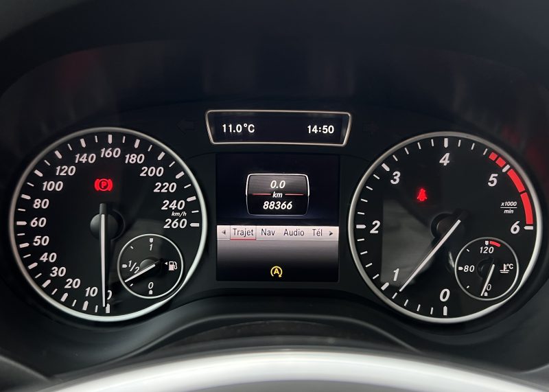 MERCEDES CLASSE A III 180 CDI 1.5 110 Cv GPS CAMERA SIEGES BAQUETS / ORIGINE FRANCE - GARANTIE 1 AN