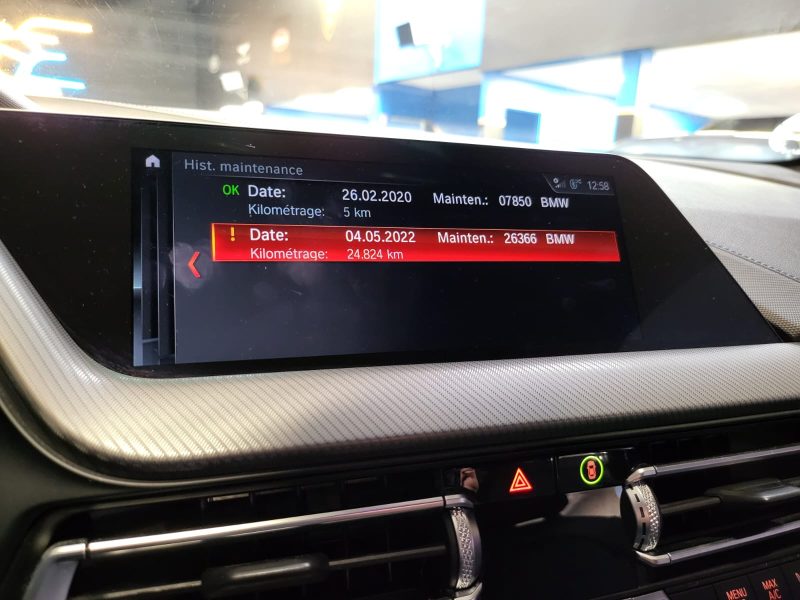 BMW SERIE 1 118 i 140cv M SPORT 2ème MAIN ENTRETIEN BMW