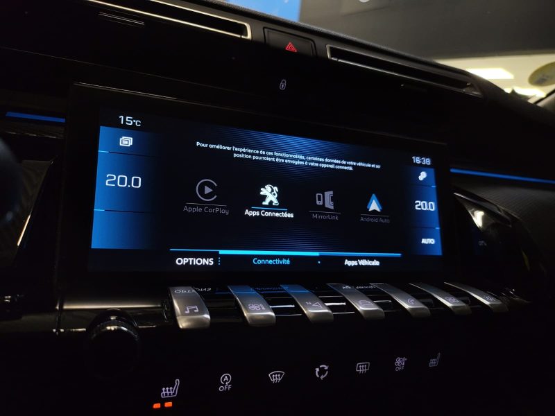 PEUGEOT 508 2.0 HDI 180 CV EAT8 ALLURE / SIEGE ELECTRIQUE / DETECTEUR ANGLE MORT / CUIR COMPLET / SI