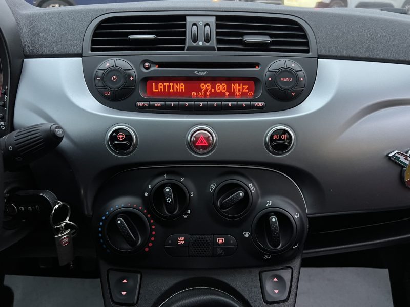 FIAT 500 S PACK SPORT 1.2 69 Cv TOIT PANORAMIQUE INTERIEUR SEMI CUIR CRIT AIR 1 - GARANTIE 1 AN