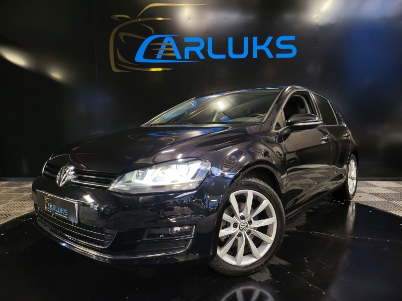 VOLKSWAGEN GOLF VII 2.0 TDI DSG7 150cv CARAT EXCLUSIVE /SIEGE CHAUFFANT/MASSANT+AIDE AU PARKING +GPS