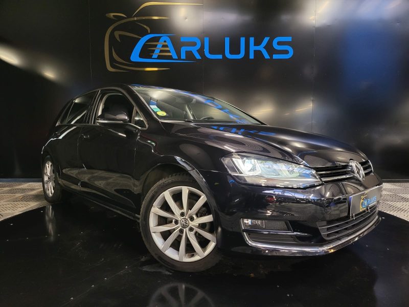 VOLKSWAGEN GOLF VII 2.0 TDI DSG7 150cv CARAT EXCLUSIVE /SIEGE CHAUFFANT/MASSANT+AIDE AU PARKING +GPS