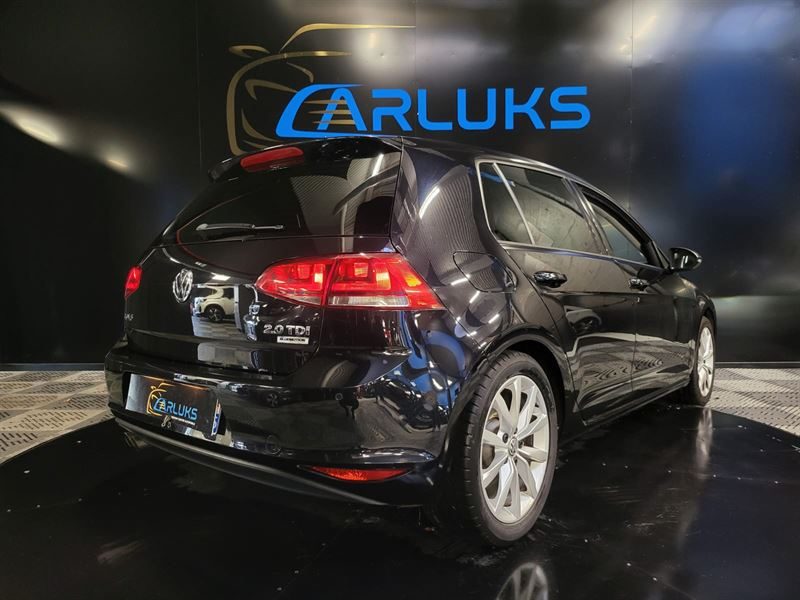 VOLKSWAGEN GOLF VII 2.0 TDI DSG7 150cv CARAT EXCLUSIVE /SIEGE CHAUFFANT/MASSANT+AIDE AU PARKING +GPS