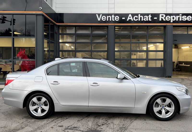 BMW SERIE 5 E 60 530 D 3.0 6CYLINDRES 218 BVA 38 800 KMS CUIR TOIT OUVRANT ORIGINE FRANCE