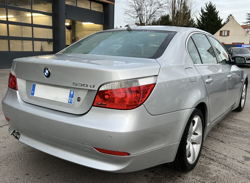BMW SERIE 5 E 60 530 D 3.0 6CYLINDRES 218 BVA 38 800 KMS CUIR TOIT OUVRANT ORIGINE FRANCE