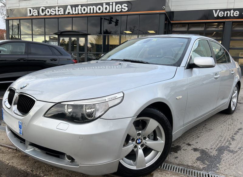 BMW SERIE 5 E 60 530 D 3.0 6CYLINDRES 218 BVA 38 800 KMS CUIR TOIT OUVRANT ORIGINE FRANCE