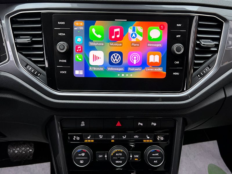 VOLKSWAGEN T-ROC CARAT 1.5 TSI EVO 150 Cv DSG7 / VIRTUAL COCKPIT APPLE & ANDROID - GARANTIE 1 AN