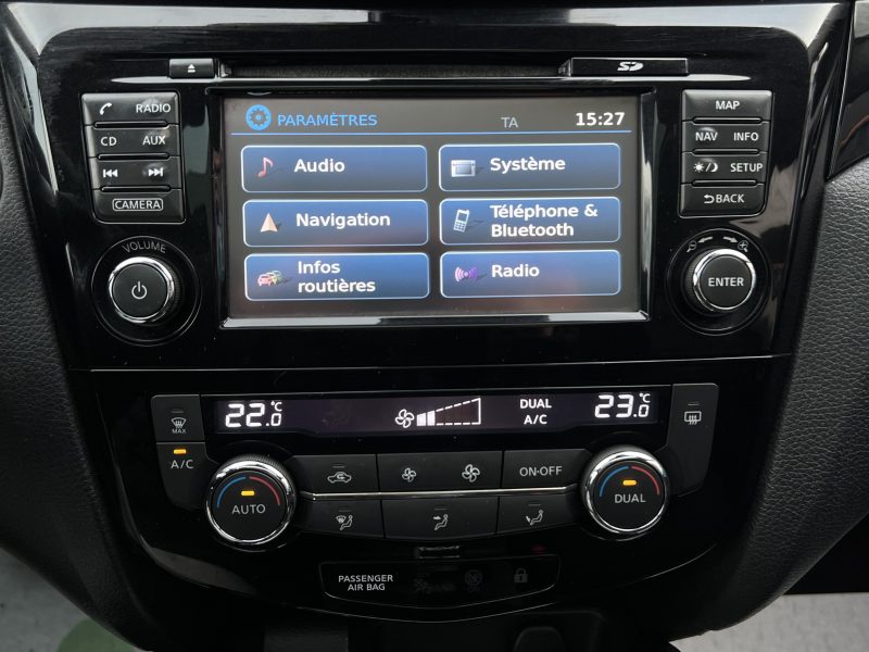 NISSAN QASHQAI II CONNECT EDITION 1.5 DCI 110 Cv GPS CAMERA 360 TOIT PANORAMIQUE - GARANTIE 1 AN