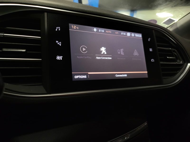 PEUGEOT 308 II 1.2 THP 130cv ALLURE / APPLE CARPLAY / ANGLES MORT / FULL ENTRETIEN PEUGEOT