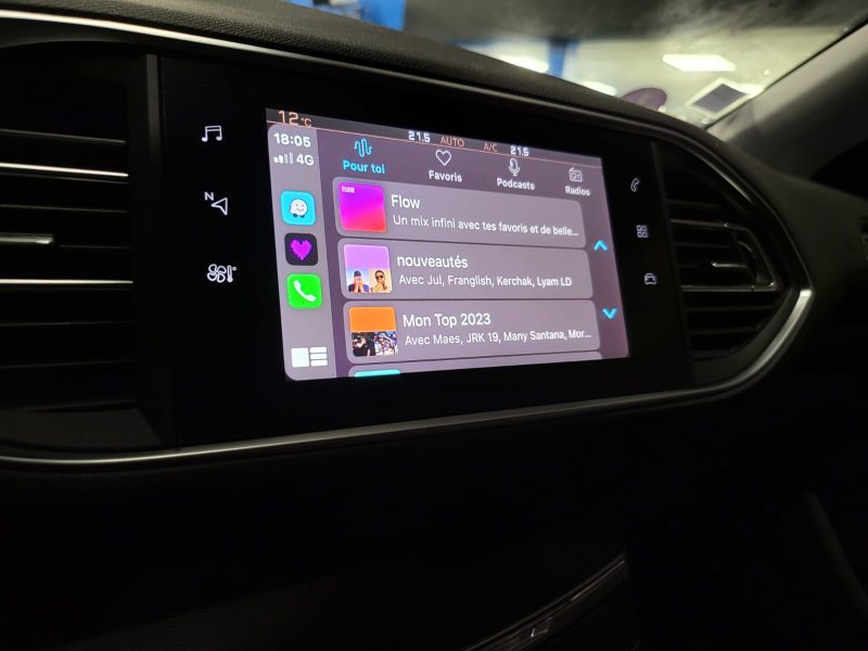 PEUGEOT 308 II 1.2 THP 130cv ALLURE / APPLE CARPLAY / ANGLES MORT / FULL ENTRETIEN PEUGEOT