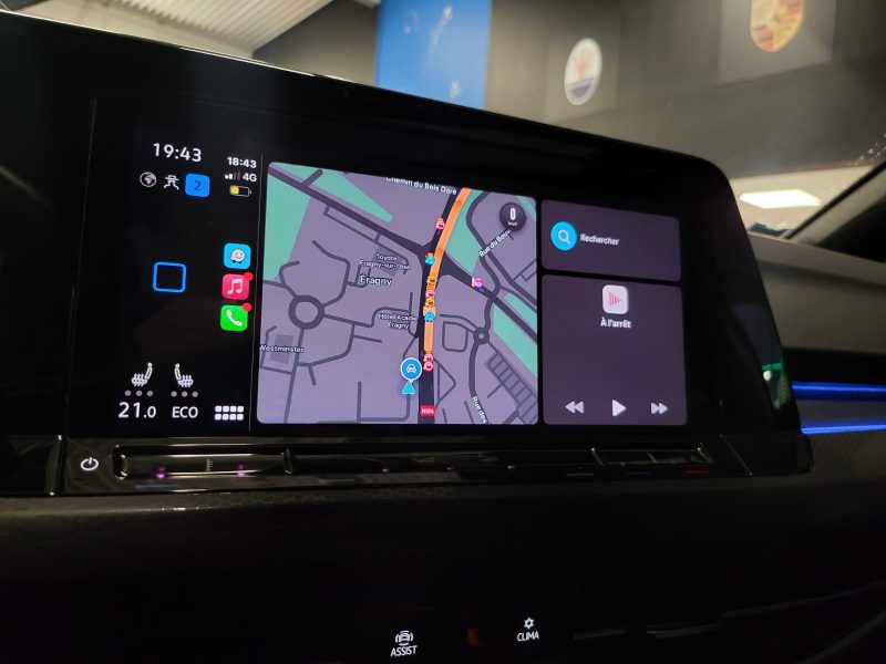 VOLKSWAGEN GOLF VIII GTE 1.4 EHYBRID 245 CV CARPLAY / REGULATEUR ADAPTATIF / SIEGES ET VOLANT CHAUFF