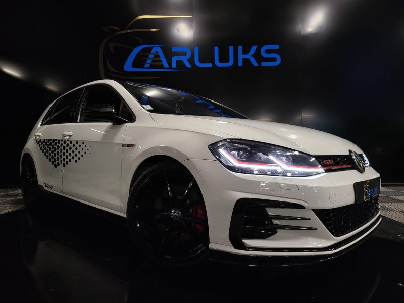 VOLKSWAGEN GOLF VII GTI TCR 2.0 TSI 290 CV REGULATEUR ADAPTATIF / TOIT NOIR / CARPLAY / CAMERA DE RE